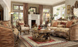 Homey Design HD-1601 Antique Gold Loveseat by Homey Design at Eve Furniture