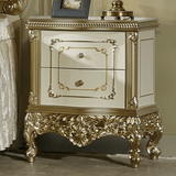 Homey Design HD-1812 Champagne Nightstand by Homey Design at Eve Furniture