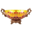 Homey Design HD-3005 Bronze,Amber,Ruby Red,Gold Bowl by Homey Design at Eve Furniture