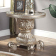 Homey Design HD-328C Champagne Gold End Table by Homey Design at Eve Furniture