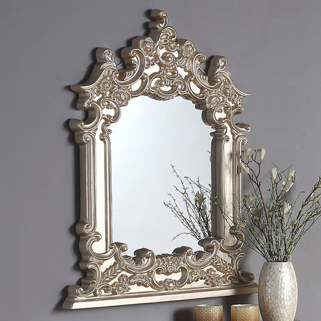 Homey Design HD-328C Champagne Gold Mirror by Homey Design at Eve Furniture