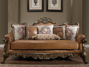 Homey Design HD-555 Custom Mohawk Finish Sofa by Homey Design at Eve Furniture