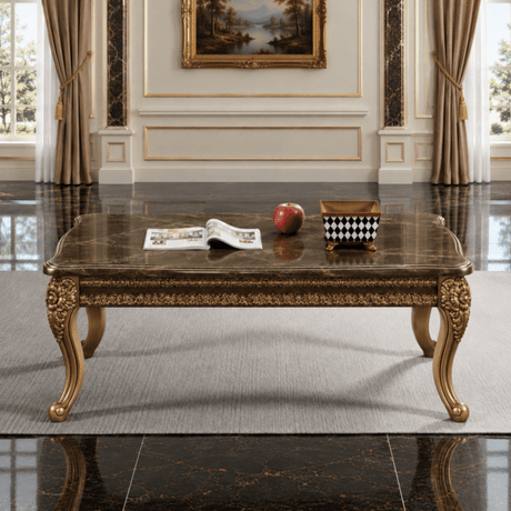 Homey Design HD-6120 Bronze End Table by Homey Design at Eve Furniture