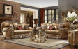 Homey Design HD-622 Antique Brown 3-Piece Set by Homey Design at Eve Furniture