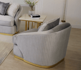 Homey Design HD-7008 3-Piece Set (Sofa & 2 Chairs)