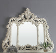 Homey Design HD-8030 Plantation Cove White Mirror by Homey Design at Eve Furniture
