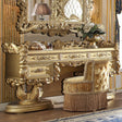Homey Design HD-8086 Metallic Gold Vanity Dresser by Homey Design at Eve Furniture