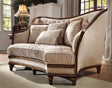 Homey Design HD-823 Dark Oak Loveseat by Homey Design at Eve Furniture