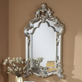 Homey Design HD-8908S Silver Mirror by Homey Design at Eve Furniture