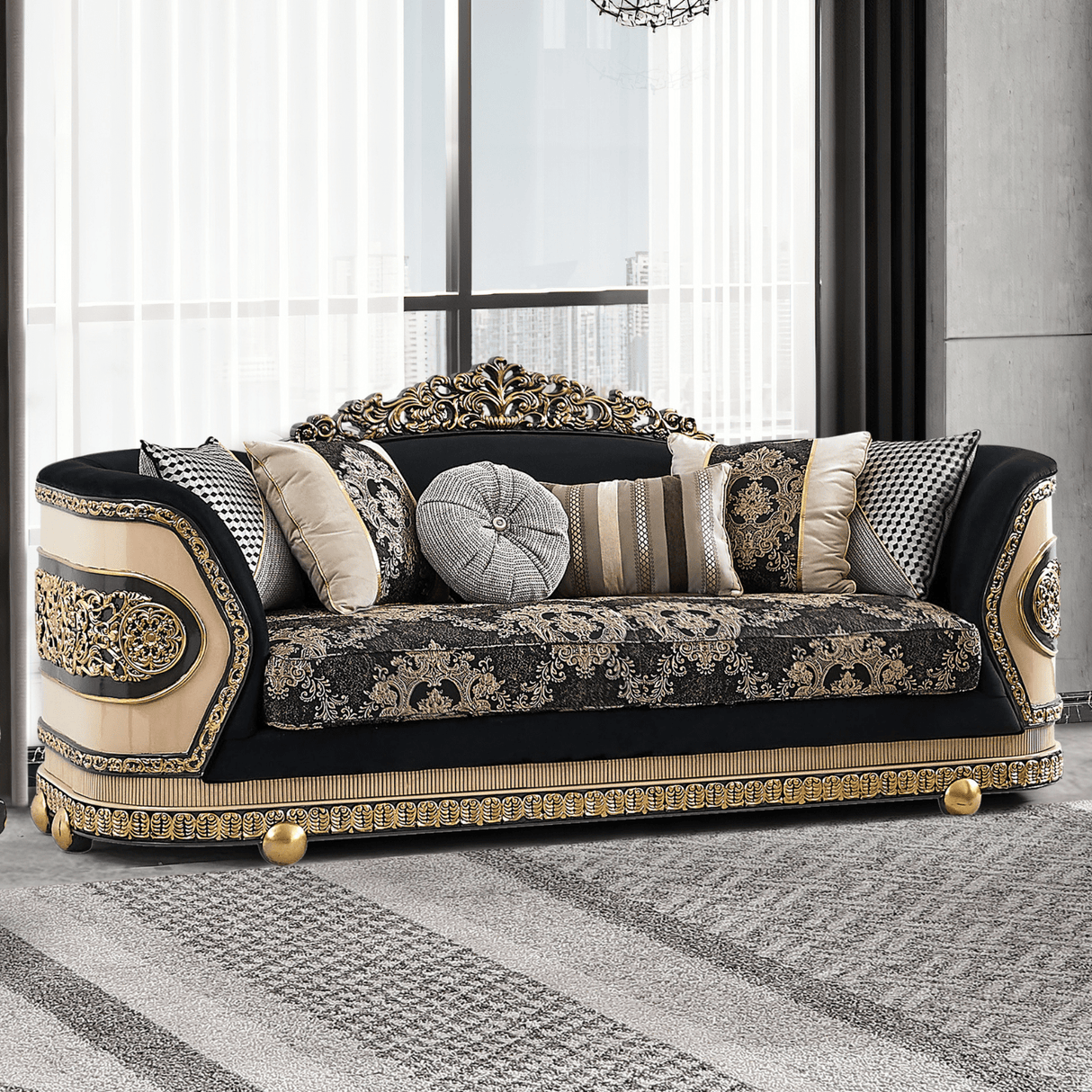 Homey Design HD-9012 3-Piece Set (Special Order Only) by Homey Design at Eve Furniture