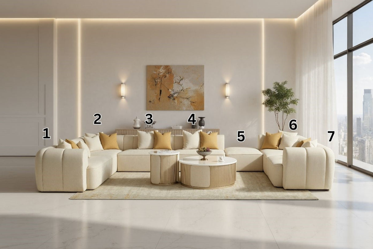 Homey Design HD-93 Sectional (Special Order)