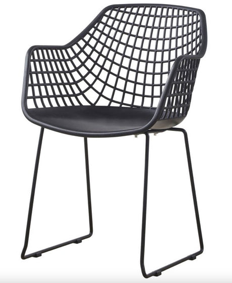 Honolulu Chair Black by Moe's Home at Eve Furniture