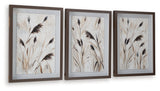 Honslow Brown/Black/White Wall Art (Set of 3) by ASHLEY FURNITURE at Eve Furniture