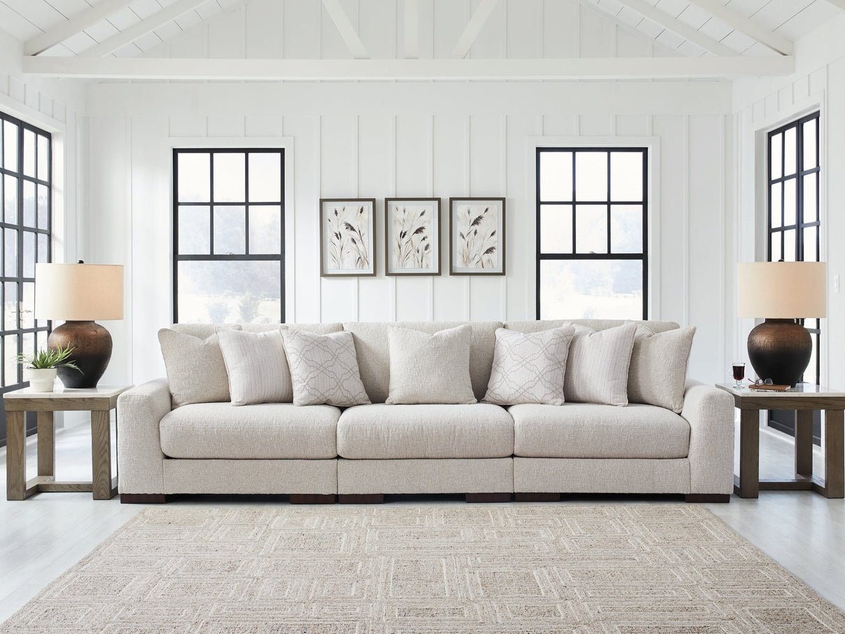 Honslow Brown/Black/White Wall Art (Set of 3) by ASHLEY FURNITURE at Eve Furniture