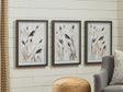 Honslow Brown/Black/White Wall Art (Set of 3) by ASHLEY FURNITURE at Eve Furniture
