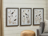 Honslow Brown/Black/White Wall Art (Set of 3) by ASHLEY FURNITURE at Eve Furniture