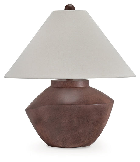Honsworth Antique Brown Table Lamp by Ashley at Eve Furniture