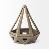 Hood Bronze Geometric Ceramic Object by Mercana at Eve Furniture