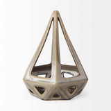 Hood Bronze Geometric Ceramic Object by Mercana at Eve Furniture