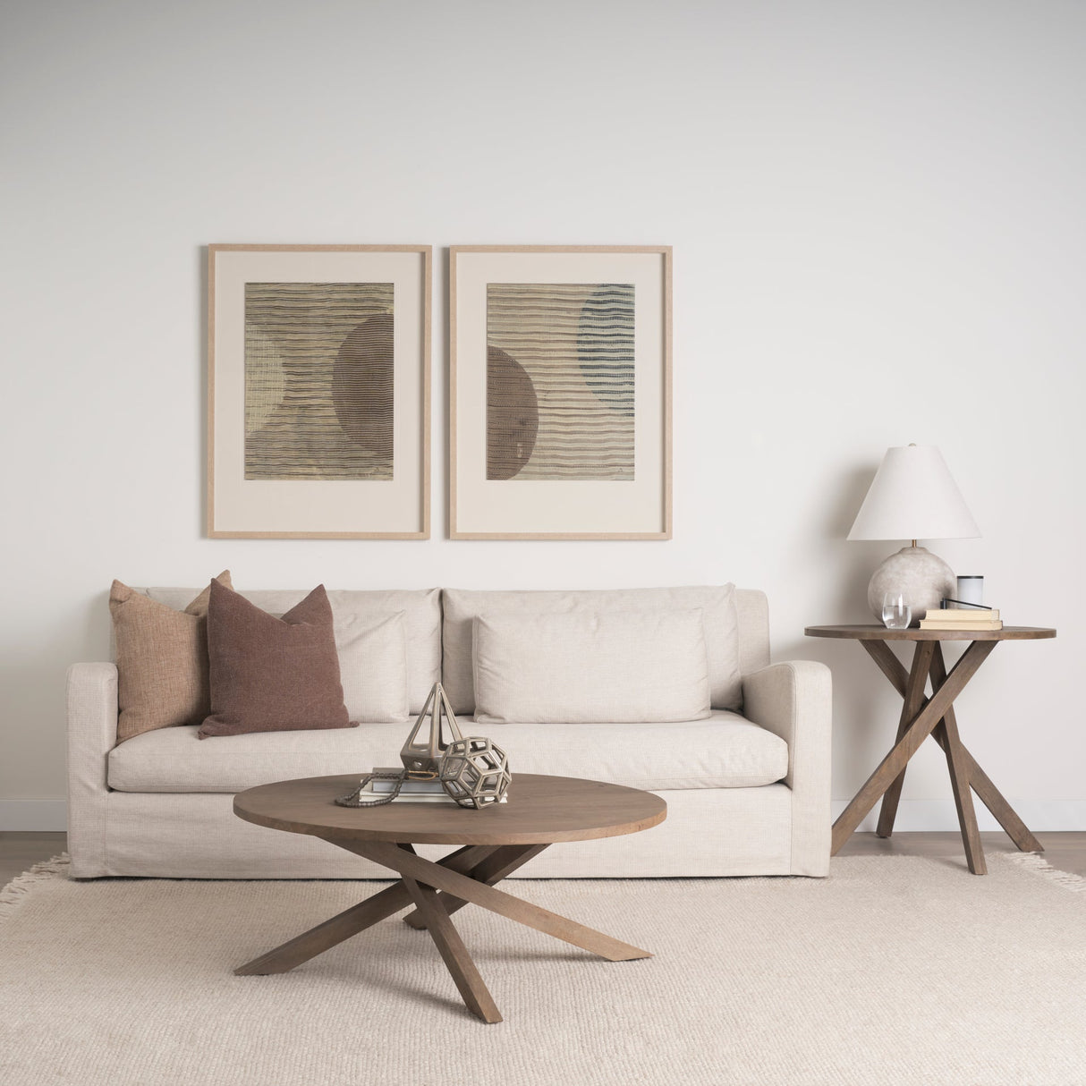 Hood Bronze Geometric Ceramic Object by Mercana at Eve Furniture