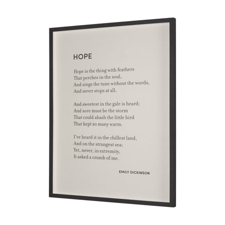 Hope by Mercana Studio a Hand Embellished Framed Art Print Matted under Glass by Mercana at Eve Furniture