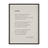 Hope by Mercana Studio a Hand Embellished Framed Art Print Matted under Glass by Mercana at Eve Furniture