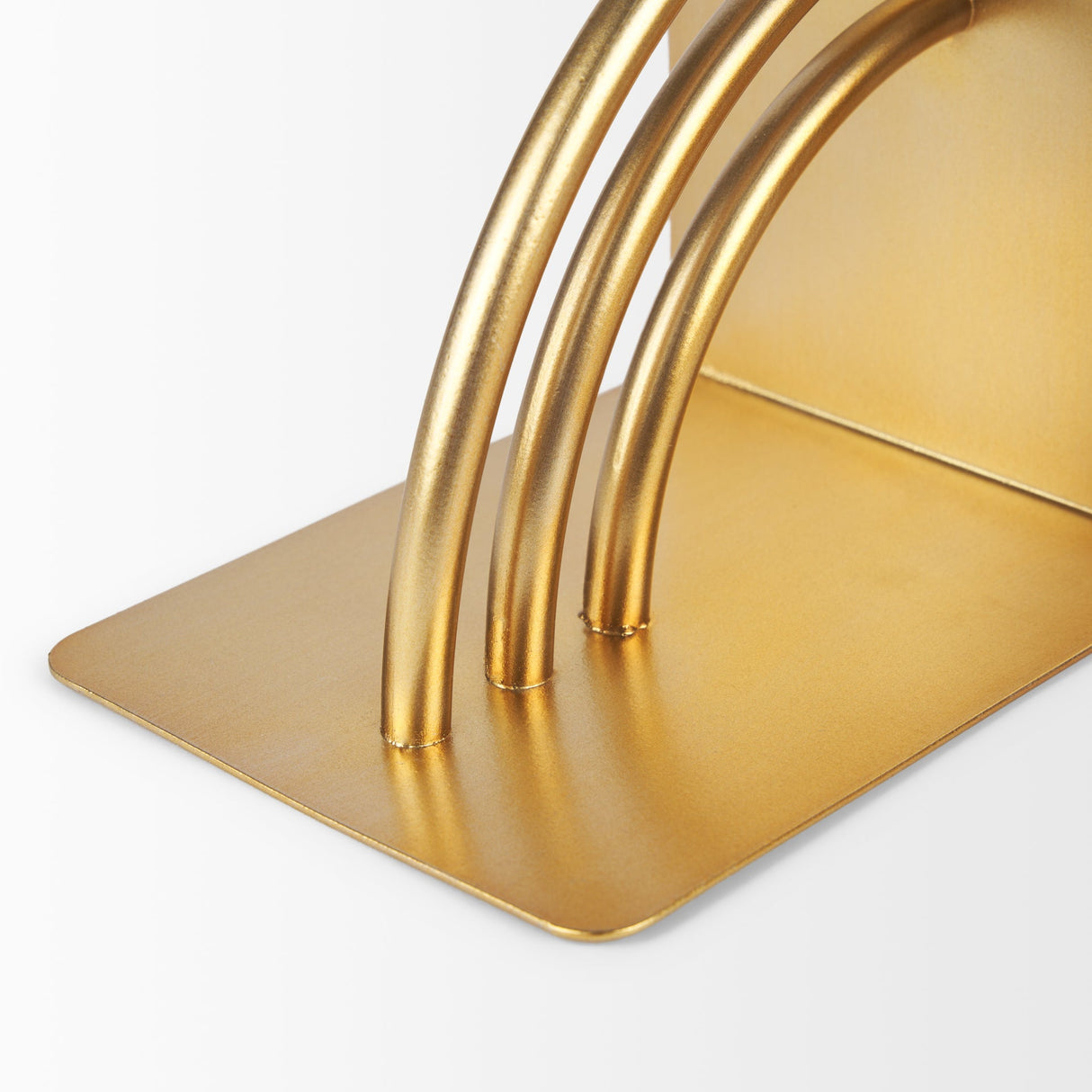 Hope Gold Metal Bookends by Mercana at Eve Furniture