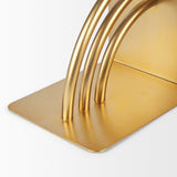Hope Gold Metal Bookends by Mercana at Eve Furniture