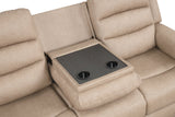 Hope Stone 3-Piece Reclining Living Room Set by Happy Homes at Eve Furniture