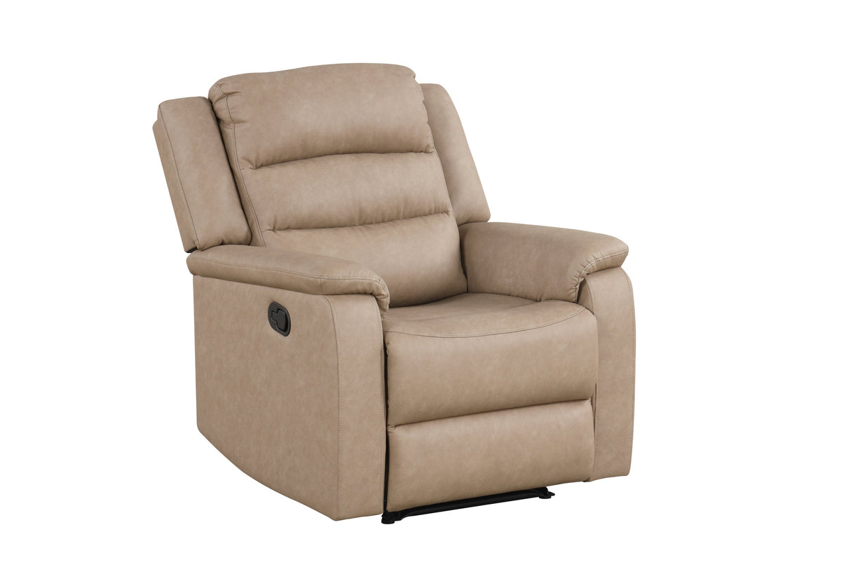 Hope Stone 3-Piece Reclining Living Room Set by Happy Homes at Eve Furniture