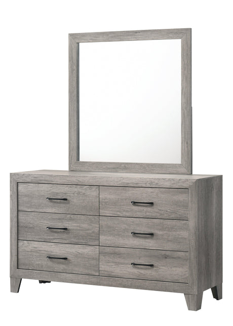 Hopkins Driftwood Dresser by Crown Mark at Eve Furniture