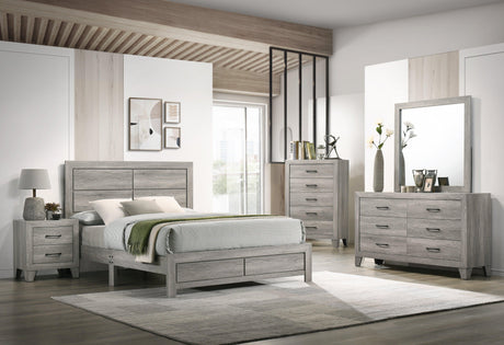 Hopkins Driftwood Platform Youth Bedroom Set by Crown Mark at Eve Furniture