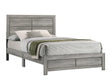 Hopkins Driftwood Queen Platform Bed by Crown Mark at Eve Furniture