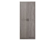 Hopkins Storage Closet 2.0 in Grey by Manhattan Comfort at Eve Furniture