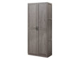 Hopkins Storage Closet 3.0 in Grey by Manhattan Comfort at Eve Furniture