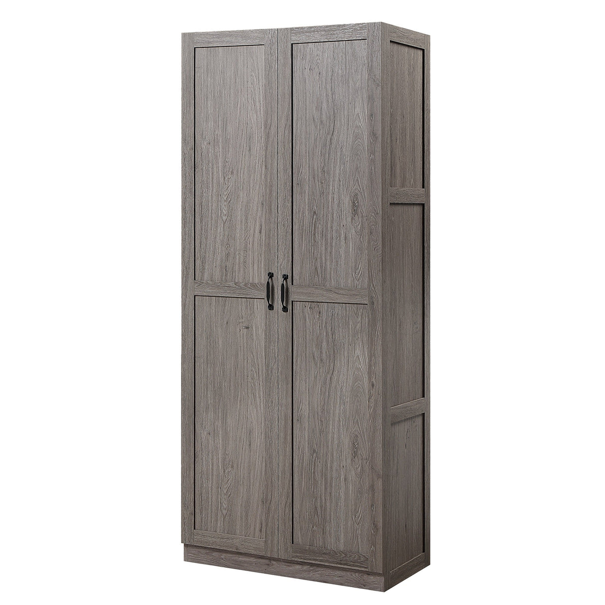 Hopkins Storage Closet 3.0 in Grey (set of 2) by Manhattan Comfort at Eve Furniture