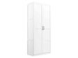Hopkins Storage Closet 3.0 in White by Manhattan Comfort at Eve Furniture
