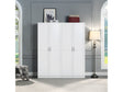 Hopkins Storage Closet 3.0 in White (set of 2) by Manhattan Comfort at Eve Furniture