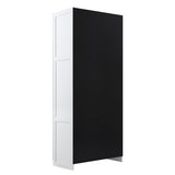 Hopkins Storage Closet 4.0 in White (set of 2) by Manhattan Comfort at Eve Furniture