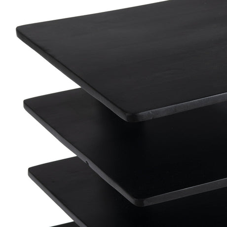 Hopper Black End Table by Crestview at Eve Furniture
