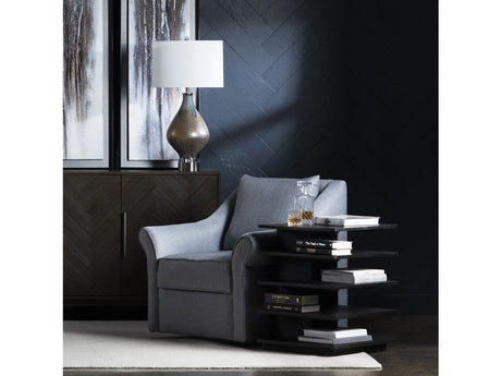 Hopper Black End Table by Crestview at Eve Furniture