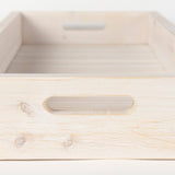 Horatio 28L x 12W Natural Wood Rectangular Serving Tray by Mercana at Eve Furniture