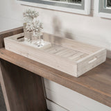 Horatio Natural Wood Rectangular Serving Tray by Mercana at Eve Furniture