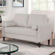 Horgen Off-White Loveseat by Furniture of America at Eve Furniture