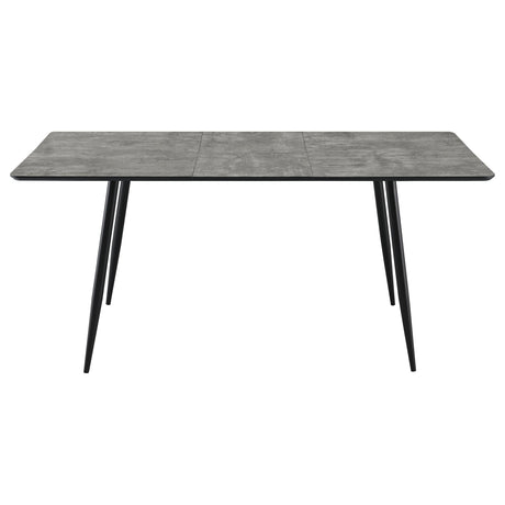 Horizon Gray Extendable Dining Table by Coaster at Eve Furniture