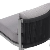 Horizon Gray Outdoor Accent Chair by Zuomod at Eve Furniture