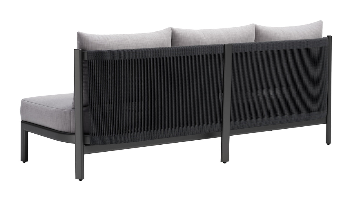 Horizon Gray Outdoor Sofa by Zuomod at Eve Furniture