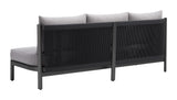 Horizon Gray Outdoor Sofa by Zuomod at Eve Furniture