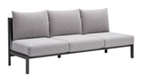 Horizon Gray Outdoor Sofa by Zuomod at Eve Furniture