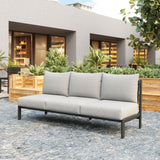 Horizon Gray Outdoor Sofa by Zuomod at Eve Furniture
